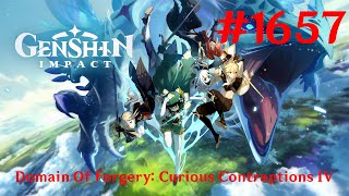 Genshin Impact Walkthrough Part 1657  Domain Of Forgery Curious Contraptions IV No Commentary [upl. by Ahseital]