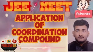 Application and Importance of Coordination Compounds Inorganic chemistry [upl. by Ateloj]