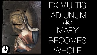 Restoring A Split Painting  Ex Multis Ad Unum  Binaural ASMRish [upl. by Aisetal33]