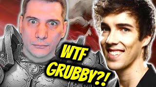 Grubby LITERALLY Lets Me Die 4v4 xmap plays [upl. by Icyac]