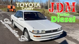 My Most UNIQUE JDM Yet A TurboDiesel 80s CAMRY With JDM Flair [upl. by Lacie]