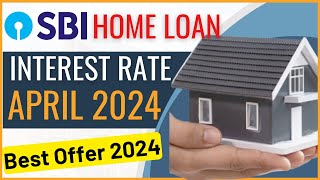 SBI Home Loan Interest Rate April 2024  SBI 20 Lakh Home Loan  Home Loan EMI Calculator [upl. by Miner]