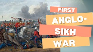 MAP of First ANGLO SIKH WAR10thamp12th [upl. by Assennav867]