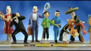 Collection figurines Tintin [upl. by Tlihcox512]