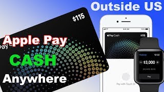 How To Enable Apple Pay Cash Anywhere in the World [upl. by Anasus257]