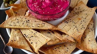 Lavash  Lavash Recipe without yeast  Whole Wheat Lavash  Quick Healthy Snacks  Lavash Crackers [upl. by Akerboom298]