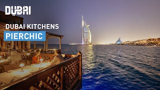 Dubai Food Discover Italian Restaurant Pierchic [upl. by Enirehtahc577]