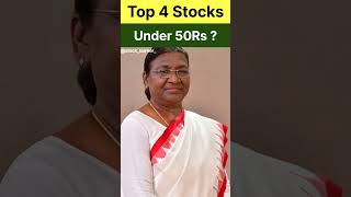 Top 4 Stocks  Under Rs 50  President Holding Shares [upl. by Chrysa183]