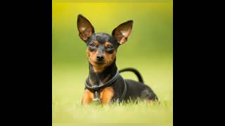 Cachorro LATINDO Pinscherpinscher dog barking [upl. by Gayler]