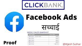 100 REALITY  How to Promote Clickbank with Paid Methods by Facebook [upl. by Earazed]