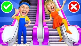 Safety Song  Traffic Safety Song  Escalator Safety Song  Coco Froco Kids Songs [upl. by Anividul]