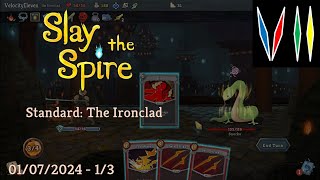 Slay The Spire  Standard The Ironclad 01072024  13 [upl. by Fabiano579]