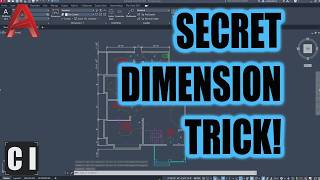 AutoCAD How to Add Dimensions The Easy Way [upl. by Mckale]