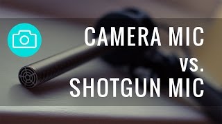 Camera Mic vs Shotgun Mic [upl. by Oijimer]