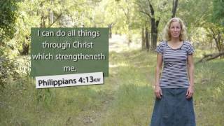 How to sing Philippians 413 KJV  I can do all things through Christ  Musical Memory Verse [upl. by Richia]