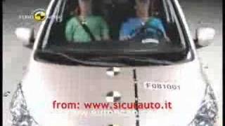 Crash Test 2008 Hyundai i10 Front and Side EuroNcap [upl. by Towney]