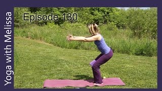 Yoga with Melissa 130  Beginners Series Standing Postures with Dr Melissa West [upl. by Adnanref]