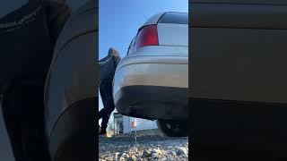 Mk4 Jetta 19TDI Muffler Delete Cold Start Its cold [upl. by Selby]