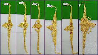 Gold Bajuband Design 2021  Latest Gold Armband Designs for Women [upl. by Stead]