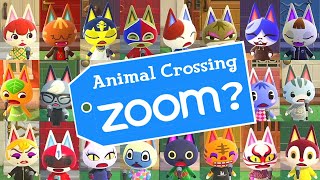 All 23 Cat Villagers Singing KK Metal in Animal Crossing New Horizons  ACNH Zoom [upl. by Nryhtak]