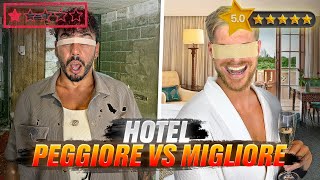 HOTEL PEGGIORE vs HOTEL MIGLIORE DA BENDATI  RISCHIAMO DI ESSERE AGGREDITI DALLE CIMICI DEI LETTI [upl. by Notsla]