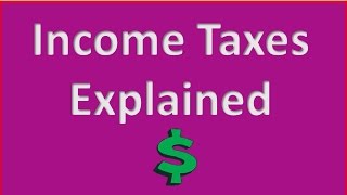 Income Taxes Explained [upl. by Adnert271]