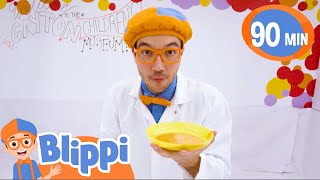 Blippi Visits Cayton Childrens Museum  Blippi  Educational Kids Videos  Fun Compilations [upl. by Kinnard]