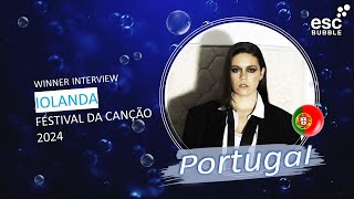 Iolanda  Grito  First impressions after winning Festival da Canção 2024  Eurovision Portugal [upl. by Aryn]