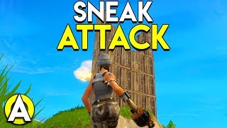 SNEAK ATTACK  Fortnite Battle Royale [upl. by Lexi34]