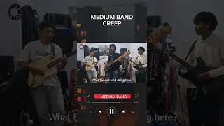 Medium Band Creep Radiohead Musiccover [upl. by Prissie295]