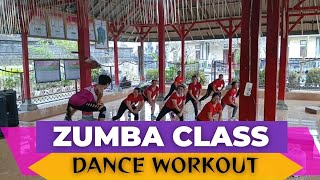 Zumba Class Dance Workout  Gerakan Mudah  Choreo Zindesak [upl. by Nadabus379]