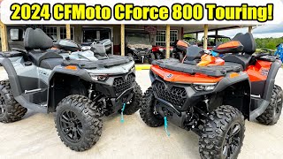 2024 CFMoto CForce 800 Touring ALL NEW First Ride amp Review 3SRTV [upl. by Leelahk758]