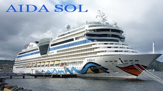 AIDA SOL Cruise Ship in Aberdeen Bay [upl. by Ruffin]