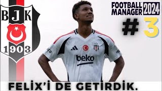 FM 2024 BEŞİKTAŞ Kariyeri Felix Uduokhai de geldi [upl. by Aikel]