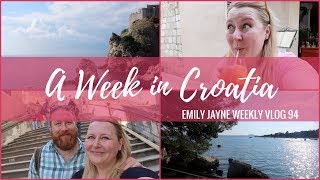 CROATIA  DUBROVNIKSREBRENOMLINIKUPARI  Emily Jayne Weekly Vlog 94 [upl. by Pearce]