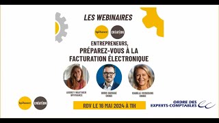 Entrepreneurs préparezvous à la facturation électronique [upl. by Enelam]