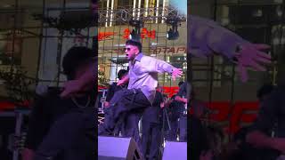 G Khan Live energetic performance Chandigarh Punjabi Song [upl. by Ellerahc]