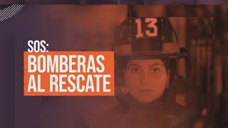 Bomberas madres y estudiantes mujeres apagando incendios [upl. by Auqinat]