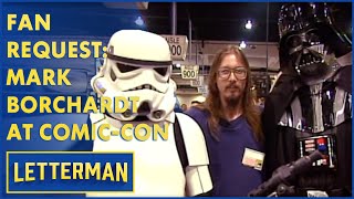 Fan Request Mark Borchardt At ComicCon  Letterman [upl. by Aihsila747]