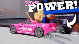 Overpowering A Barbie RC Car  Dads Guide [upl. by Witcher683]