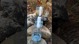 Survival Skills Amazing Dirty Water Purification Filter survival camping lifehacks skills [upl. by Naji]