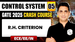 Control System 05  Routh Hurwitz Criterion  EE  ECE  IN  GATE 2025 Crash Course [upl. by Nawuj]