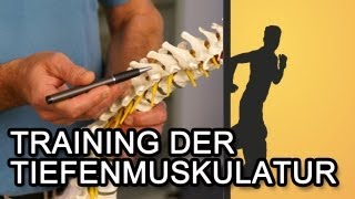 Training der Tiefenmuskulatur für einen starken Rücken [upl. by Idieh]