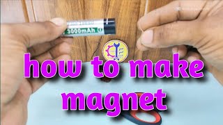 how to make magnet in home [upl. by Elylrac]