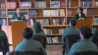 English Debate held in Senior School Library [upl. by Heyward]