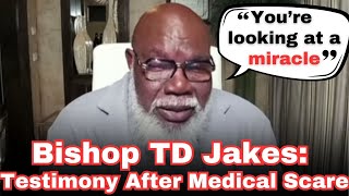 Bishop TD Jakes reveals he was RUSHED TO ICU  Inspirational Gospel Music Channel BishopTDJakes [upl. by Magan827]