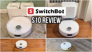 SwitchBot S10 Mopping Robot Vacuum Review Demo amp Maintenance Tips [upl. by Rothwell374]