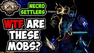 I tried the NECRO SETTLERS EVENT  Path of Exile [upl. by Anielram864]