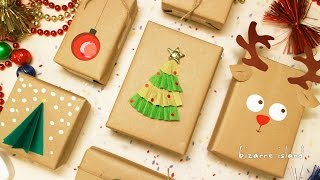 8 Last Minute Gift Wrapping Ideas  c for craft [upl. by Gnaw]