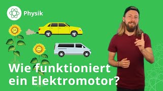 Elektromotor Aufbau Prinzip Lorentzkraft – Physik  Duden Learnattack [upl. by Gnet269]